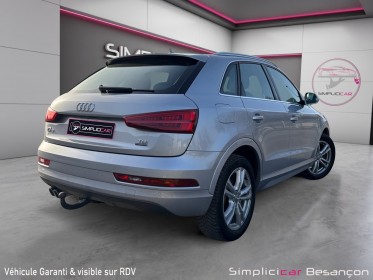 Audi q3 q3 2.0 tdi 184 ch s tronic 7 quattro s line attelage garantie 12 mois occasion simplicicar besanÇon simplicicar...