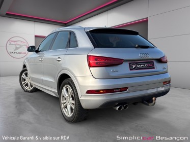 Audi q3 q3 2.0 tdi 184 ch s tronic 7 quattro s line attelage garantie 12 mois occasion simplicicar besanÇon simplicicar...