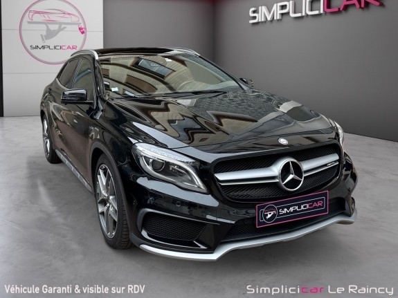 Mercedes classe gla 45 4-matic mercedes-amg carplay toit ouvrant suivi complet garantie 12 mois occasion simplicicar le...