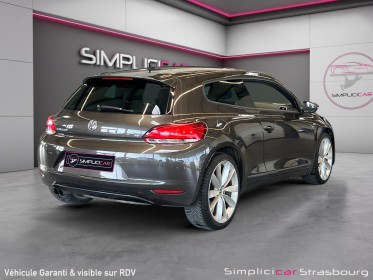 Volkswagen scirocco 1.4 tsi 122cv bvm6 suivi complet dispo - sieges chauffants - bi-xenon - jantes 19 occasion simplicicar...