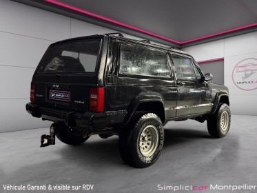Jeep cherokee 88 ch xj 2.1 td vidange boite et pont a jour pneu neuf occasion montpellier (34) simplicicar simplicibike france