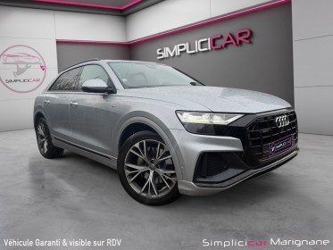 Audi q8 50 tdi 286 tiptronic 8 quattro s line garantie constructeur 2028 - carplay - camera 360 - regulateur de vitesse -...