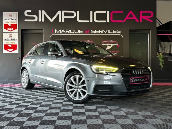 Audi a3 sportback 1.4 tfsi cod 150 s tronic 7 design - garantie 12 mois - occasion  simplicicar aix les bains simplicicar...