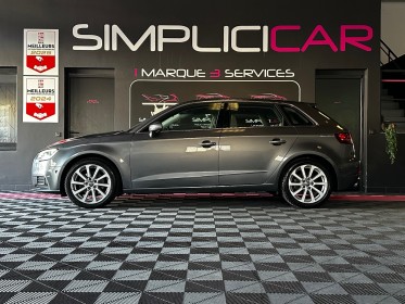 Audi a3 sportback 1.4 tfsi cod 150 s tronic 7 design - garantie 12 mois - occasion  simplicicar aix les bains simplicicar...