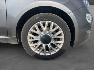 Fiat 500 serie 3 1.2 8v 69 ch lounge toit vitré radars de recul roue de secours occasion simplicicar besanÇon simplicicar...