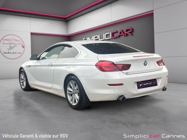 Bmw serie 6 coupe f13 640d xdrive 313ch luxe a occasion cannes (06) simplicicar simplicibike france
