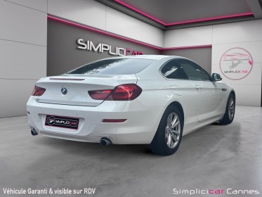 Bmw serie 6 coupe f13 640d xdrive 313ch luxe a occasion cannes (06) simplicicar simplicibike france