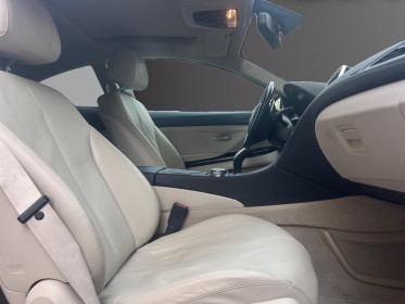 Bmw serie 6 coupe f13 640d xdrive 313ch luxe a occasion cannes (06) simplicicar simplicibike france