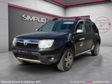 Dacia duster 1.6 16v 105 4x4 lauréate garantie 12 mois 2eme main occasion abbeville simplicicar simplicibike france
