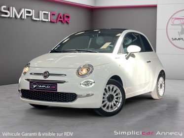 Fiat 500 1.0 70cv dolce vita/carplay/toit panoramique/entretien suivi/garantie 12 mois occasion simplicicar annecy...