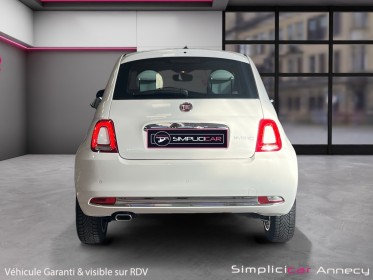 Fiat 500 1.0 70cv dolce vita/carplay/toit panoramique/entretien suivi/garantie 12 mois occasion simplicicar annecy...