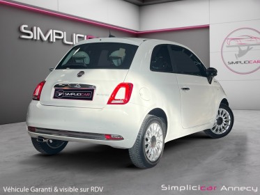Fiat 500 1.0 70cv dolce vita/carplay/toit panoramique/entretien suivi/garantie 12 mois occasion simplicicar annecy...