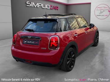 Mini cooper 1.5 i 12v dct7 136 cv greenwitch - garantie 12 mois - toit ouvrant - full cuir occasion paris 17ème (75)(porte...