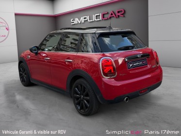 Mini cooper 1.5 i 12v dct7 136 cv greenwitch - garantie 12 mois - toit ouvrant - full cuir occasion paris 17ème (75)(porte...