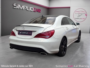 Mercedes classe cla 200 sensation 7-g dct a garantie 12 mois occasion simplicicar le raincy simplicicar simplicibike france