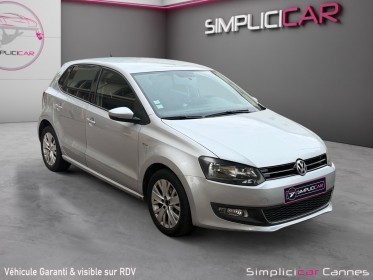 Volkswagen polo 1.6 tdi 90 cr fap bluemotion technology life occasion cannes (06) simplicicar simplicibike france
