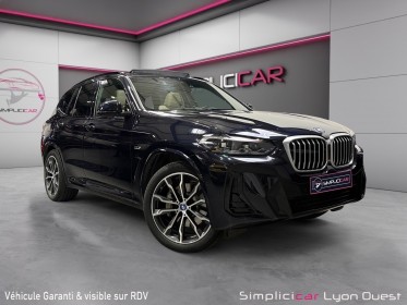 Bmw x3 g01 lci xdrive 30e 292ch bva8 m sport carbonschwarz carplay to sièges chauffants garantie 12 mois occasion...