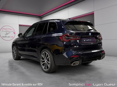 Bmw x3 g01 lci xdrive 30e 292ch bva8 m sport carbonschwarz carplay to sièges chauffants garantie 12 mois occasion...