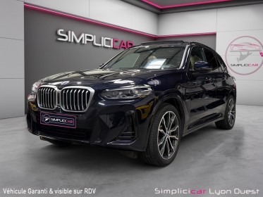 Bmw x3 g01 lci xdrive 30e 292ch bva8 m sport carbonschwarz carplay to sièges chauffants garantie 12 mois occasion...