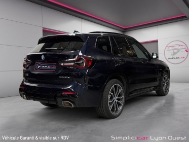 Bmw x3 g01 lci xdrive 30e 292ch bva8 m sport carbonschwarz carplay to sièges chauffants garantie 12 mois occasion...