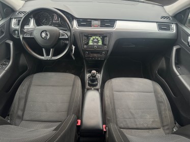 Skoda rapid 1.6 tdi 90 ch cr fap green tec elegance garantie 12 mois occasion simplicicar beaune simplicicar simplicibike...