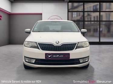 Skoda rapid 1.6 tdi 90 ch cr fap green tec elegance garantie 12 mois occasion simplicicar beaune simplicicar simplicibike...