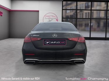 Mercedes classe c 300 de 9g-tronic amg line - toit ouvrant - carplay - sièges Électriques - sono burmeister occasion...