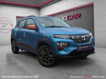 Dacia spring confort plus gps cuir camera de recul  1ère main entretien complet dacia autonomie 200 kms garantie 12 mois...