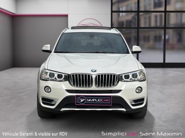 Bmw x3 f25 lci xdrive20i 184ch xline a occasion simplicicar st-maximin simplicicar simplicibike france