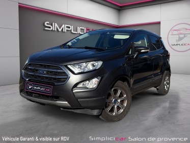 Ford ecosport 1.0 ecoboost 125ch ss bvm6 titanium / entretien / camÉra / radars / ct ok / garantie 12 mois occasion...