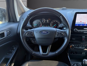 Ford ecosport 1.0 ecoboost 125ch ss bvm6 titanium / entretien / camÉra / radars / ct ok / garantie 12 mois occasion...