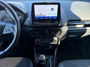 Ford ecosport 1.0 ecoboost 125ch ss bvm6 titanium / entretien / camÉra / radars / ct ok / garantie 12 mois occasion...