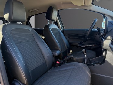 Ford ecosport 1.0 ecoboost 125ch ss bvm6 titanium / entretien / camÉra / radars / ct ok / garantie 12 mois occasion...