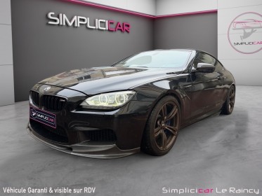 Bmw m6 coupe f13 m m dkg7 full option entretiens bmw très bon état pack carbone garantie 12 mois occasion simplicicar le...