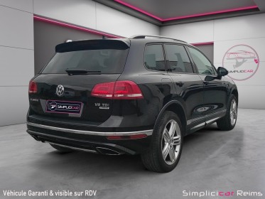 Volkswagen touareg v6 tdi 262 ch tiptronic 8 4motion r-line occasion simplicicar reims simplicicar simplicibike france