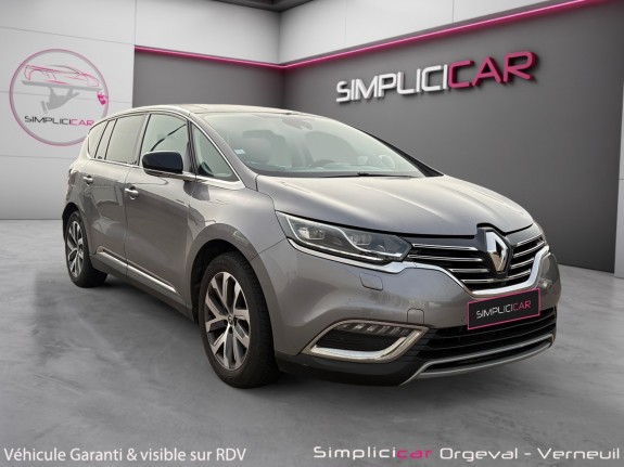 Renault espace v dci 160ch initiale paris edc/ sièges chauffants av-ar/ toit pano ouvrant/ caméra de recul/ hayon...