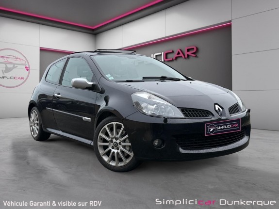 Renault clio iii 2.0 rs 16v 200 renault sport luxe  noir toit ouvrant full suivi garantie 12mois occasion simplicicar...
