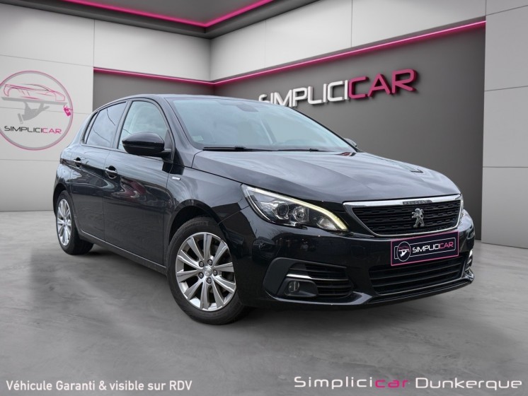Peugeot 308 puretech 130ch ss eat8 style carplay phares et essui-glaces automatiques garantie 12 mois occasion simplicicar...