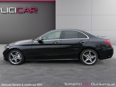 Mercedes classe c 220 d 9g-tronic sportline pack amg régulateur adaptatif caméra de recul garantie 12 mois occasion...