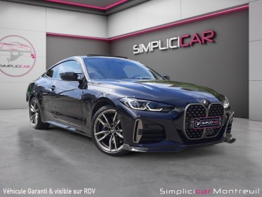 Bmw serie 4 coupe g22 m440i xdrive 374 ch bva8 camera cuir sieges elec carplay garantie 12 mois occasion montreuil (porte de...
