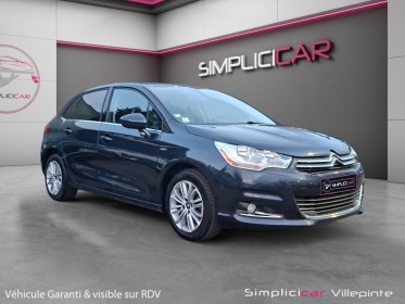 Citroen c4 c4 e-hdi 115 exclusive etg6 garantie 12 mois occasion simplicicar villepinte simplicicar simplicibike france