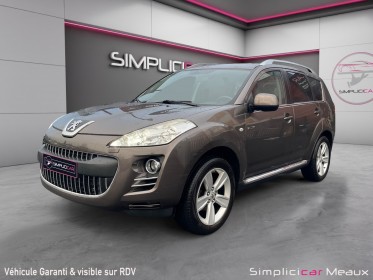 Peugeot 4007 2.2 hdi 16v 156ch fap premium pack dcs6 occasion simplicicar meaux simplicicar simplicibike france