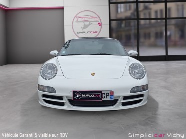 Porsche 911 carrera 4 cabriolet 997 s 3.8i 355 ch révisée garantie 12 mois pack chrono sport pas de malus occasion...