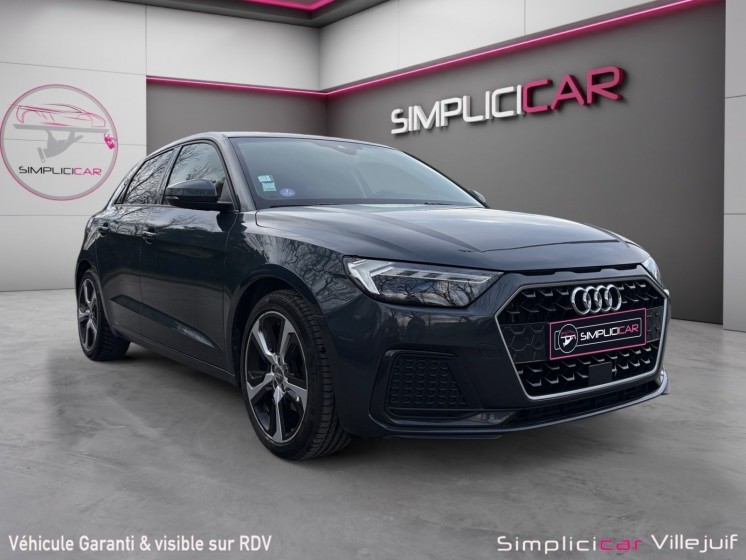 Audi a1 sportback 30 tfsi 116 ch s tronic 7 s line, intérieure cuir, radar av/ar, carplay, garantie 12mois occasion...