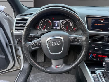 Audi q5 v6 3.0 tdi 240 quattro s line s tronic 7 t.o pano attelage sièges Électrique chauffants garantie occasion...