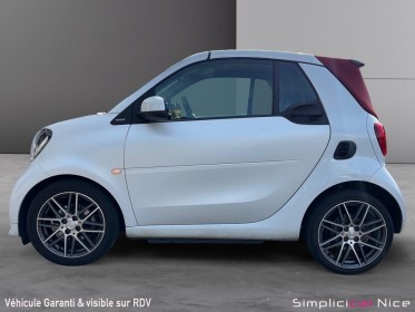 Smart fortwo cabrio oupe 0.9 109 ch ss ba6 brabus xclusive occasion  simplicicar nice - pfvauto simplicicar simplicibike france