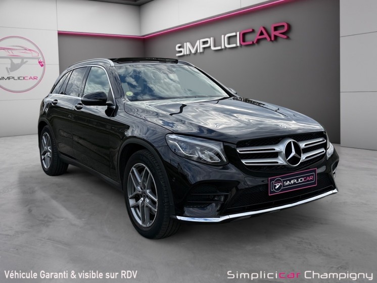 Mercedes glc classe 220 d 9g-tronic 4matic fascination - garantie 12mois - suivie mercedes - carplay - toit ouvrant occasion...