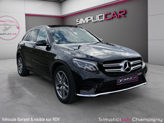 Mercedes glc classe 220 d 9g-tronic 4matic fascination - garantie 12mois - suivie mercedes - carplay - toit ouvrant occasion...