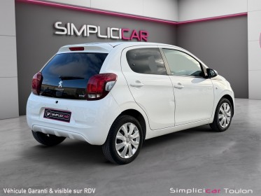 Peugeot 108 1.0 vti 72cv bvm5 style - climatisation - suivi entretien - garantie occasion simplicicar toulon est simplicicar...