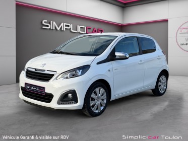 Peugeot 108 1.0 vti 72cv bvm5 style - climatisation - suivi entretien - garantie occasion simplicicar toulon est simplicicar...